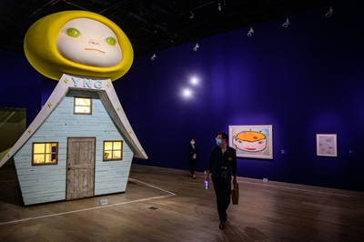 Art in a pandemic: Tokyo show tests if fans will come 