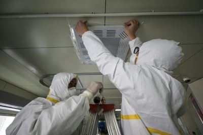 Scientists report that airborne coronavirus is probably infectious