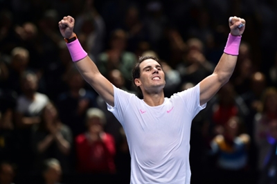Nadal ends year as number one for fifth time