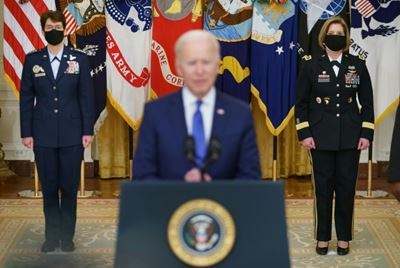 Biden names two women generals to lead military commands