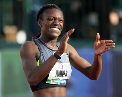 Past Olympic hurdles champ Harper Nelson aims for Tokyo