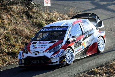 Ice king Tanak puts Ogier and Loeb in shade on Monte-Carlo opener