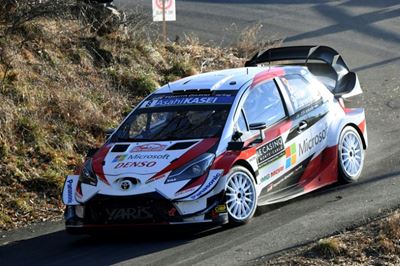 Ice king Tanak puts Ogier and Loeb in shade on Monte-Carlo opener
