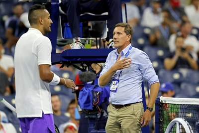Kyrgios advances to third-round US Open date with Rublev