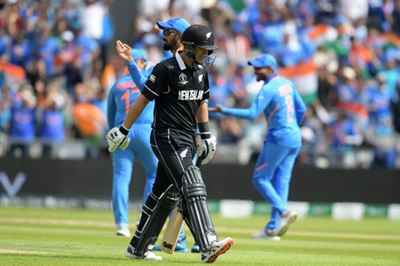 New Zealand post 239-8 in World Cup semi-final against India