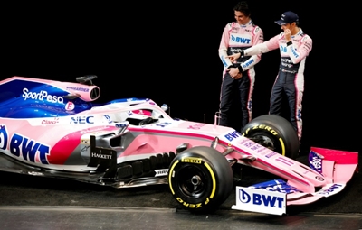 Racing Point in the pink for 2019 F1 season