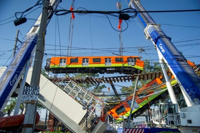 Mexico City metro crash probe blames structural flaws