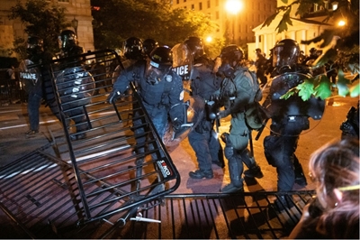 Trending hashtag filled with misinformation on Washington protests