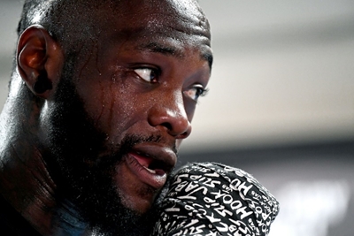 Sparks fly as Wilder, Fury face off ahead of title fight