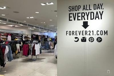 Fast-fashion retailer Forever 21 files for bankruptcy