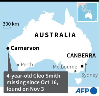 Australia police charge suspect in Cleo Smith abduction