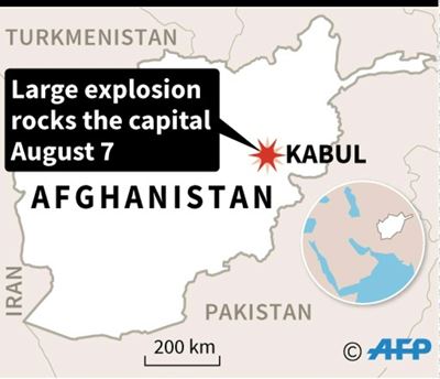 At least 95 wounded in Taliban blast in Kabul