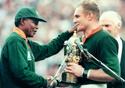 How Mandela inspired Pienaar and Springboks to conquer the world
