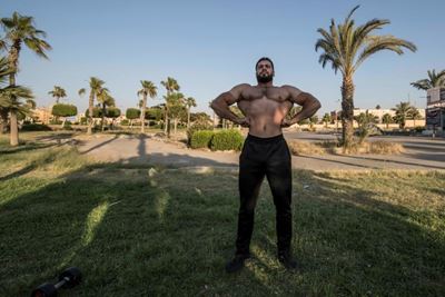 Egypt bodybuilders feel pain but no gain in virus lockdown