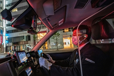 Tokyo's taxi drivers face fan-free Olympics