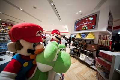 Mario mugs, Zelda tote bags as Nintendo opens first Tokyo store 