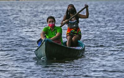 Weekly commute by canoe for Panama teacher to reach off-grid village kids