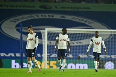 'Sad' Spurs stunned as Trossard boosts Brighton