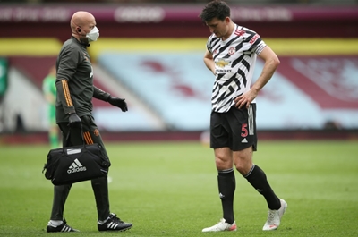 Maguire a major doubt for Europa League final