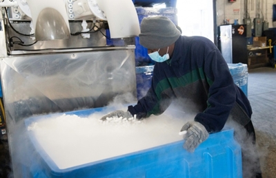 Cold, hard mission for a US warehouse: Help stop Covid