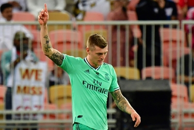 Kroos stunner helps Real Madrid through to Spanish Super Cup final
