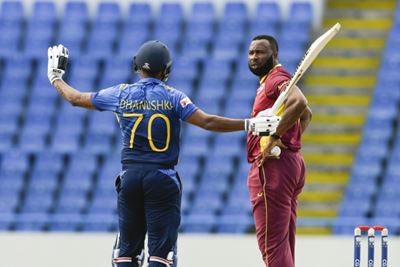 Gunathilaka out obstructing the field as Sri Lanka make 232 in first ODI