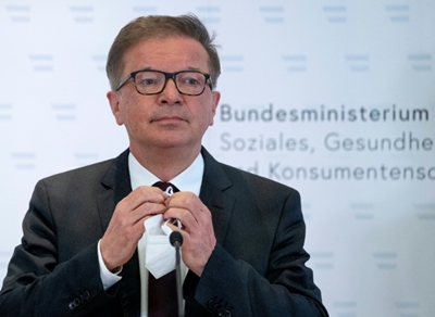 Austrian health minister quits over Covid crisis 'overwork'