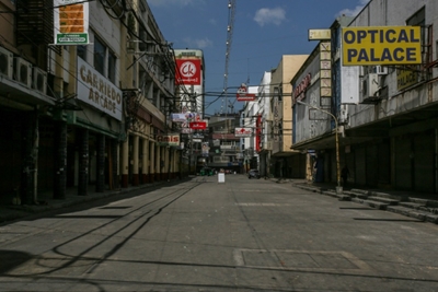 Philippines locks down economic hub to fight coronavirus surge