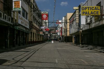 Philippines locks down economic hub to fight coronavirus surge