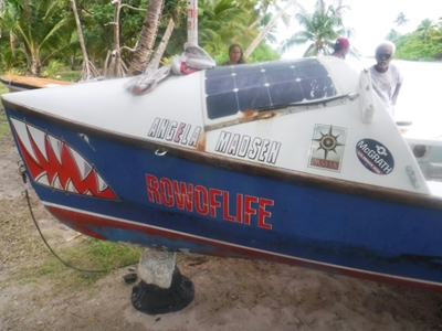 Drowned US adventurer's boat washes up on Pacific atoll