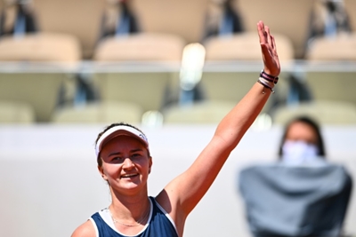 French Open quarter-finalist Krejcikova 'locked herself away, cried' before match