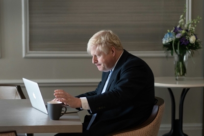 Johnson vows 'long overdue' revamp of UK's post-Brexit economy