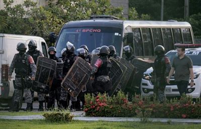 Clashes in four Brazil prisons leave 40 dead