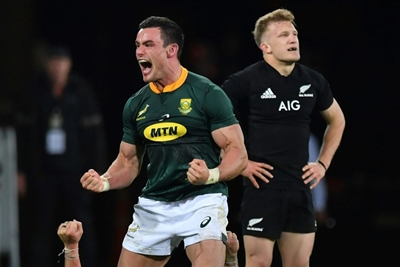 'Awesome' day for South Africa as Springboks upset All Blacks