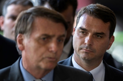 Bolsonaro's son Flavio tests positive for virus in Brazil