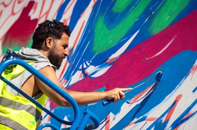 Art flourishes on the walls of Morocco