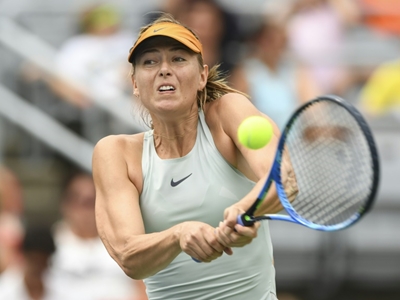 Sharapova storms past Kasatkina