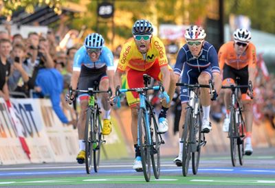 Rainbow jersey dream becomes reality for evergreen Valverde