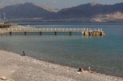 Israel's Red Sea resort 'paralysed' by virus lockdown