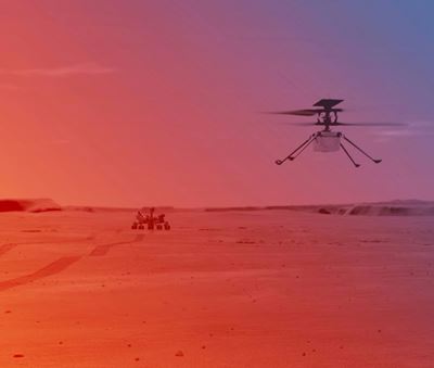 NASA will attempt first off-world flight in early April