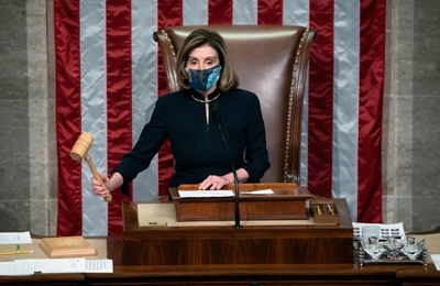 Solemnity, tension at gaveling of Trump's second impeachment