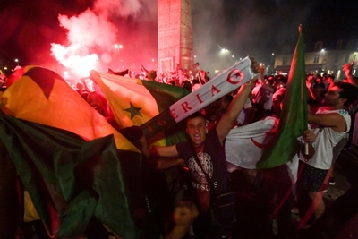 282 held over unrest in France after Algeria football win 