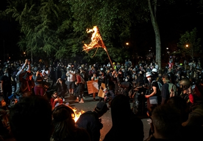 100 days of protests against police violence, racism in Portland