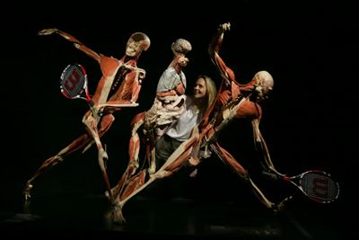 Russia probes art exhibition of preserved corpses