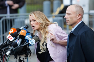 Lawyer for porn star Stormy Daniels says she was arrested