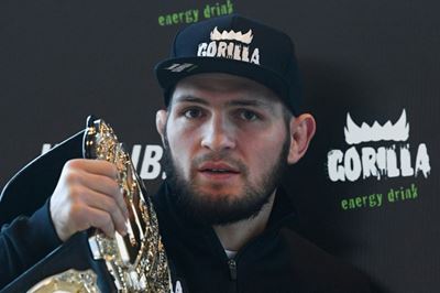 Khabib adds fire to Mayweather bout flame