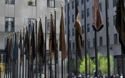 Rockefeller Center becomes art gallery for two months 