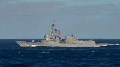 Second US Navy destroyer hit by COVID outbreak returns to port