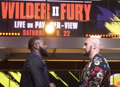 Wilder mocks 'pillow fists' of Fury ahead of rematch