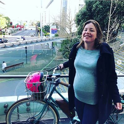 Pregnant New Zealand minister cycles to delivery ward